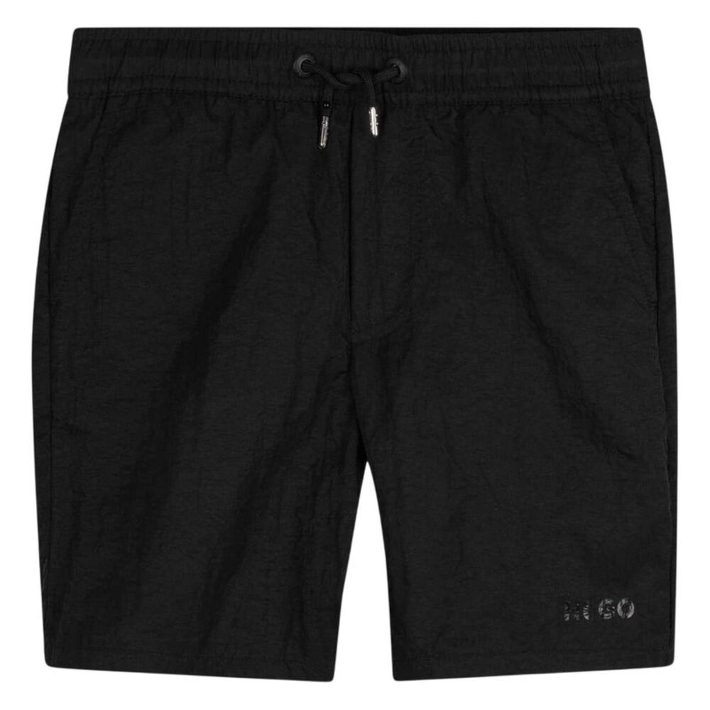 Hugo Boys Drawstring Swim Shorts / Black
